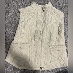 Van Heusen Light Tan Quilted Vest